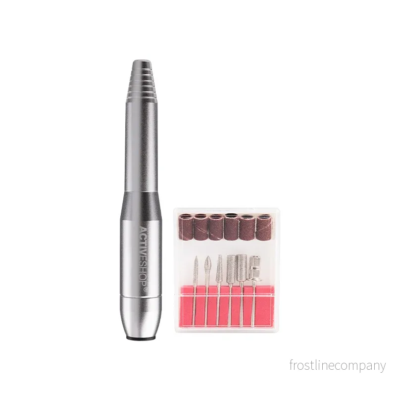Mini Pro203 – Elektrisk nagelfil (Silver) Mini Pro203 – Elektrisk nagelfil (Silver)