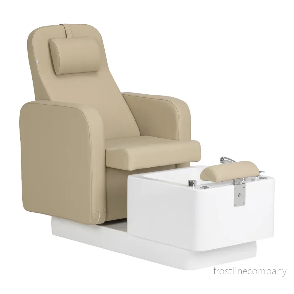 Fotvårdsstol Sillon Elysia Beige Roterbar