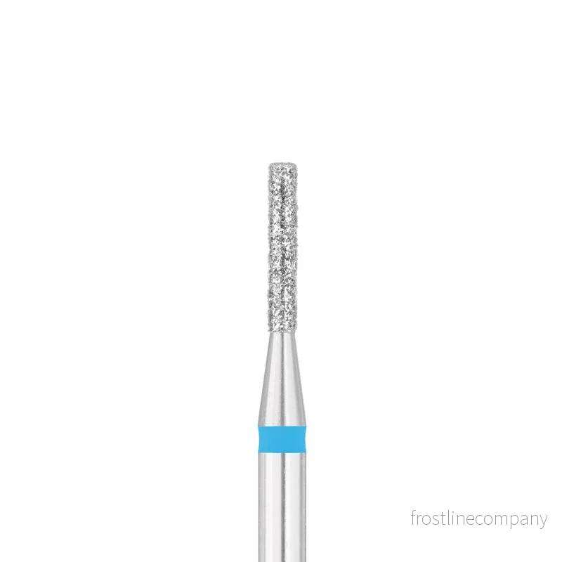 Exo Diamantbits till nagelfräs - Cylinder Platt Ø1,4/8 mm Medium - Bild 2