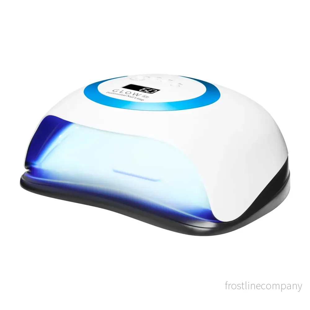 Glow V1 UV LED Nagellampa 168W – Blå