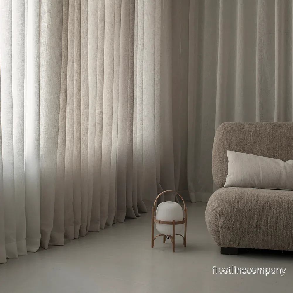 Drape 03 / Custom Made Curtain with natural look and linen feel. / Nature - Bild 2