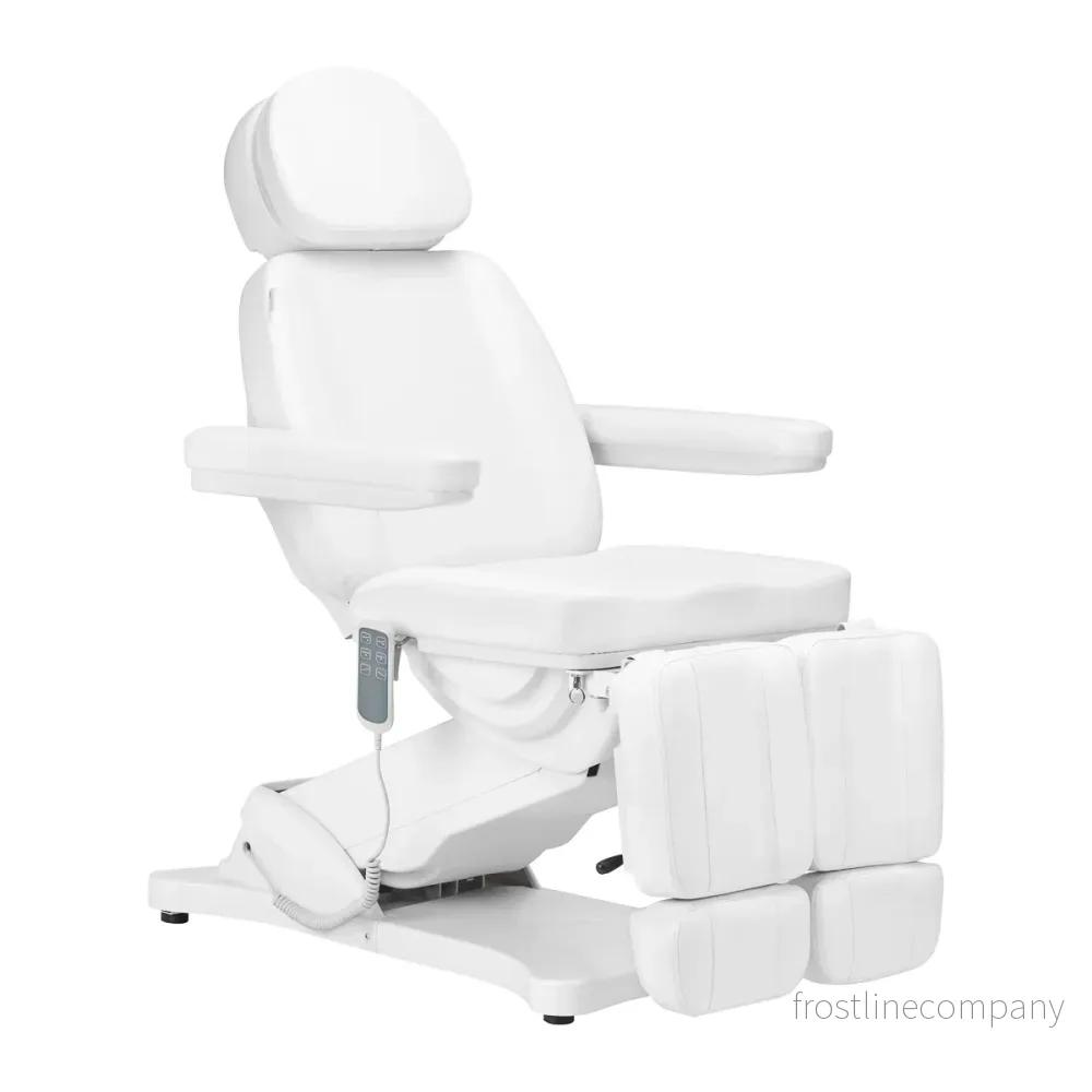 Elektrisk behandlingsstol Sillon Classic 3 motorer med tilt – Vit