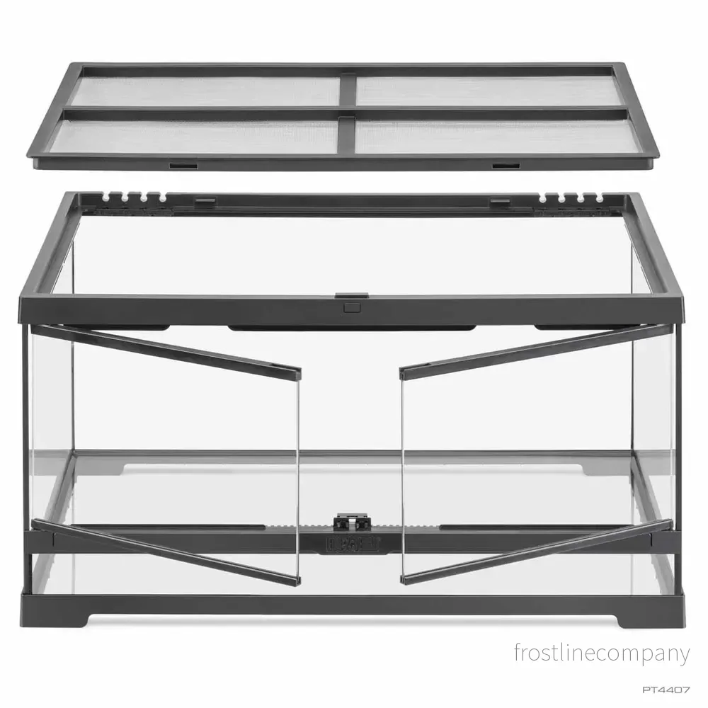 Exo Terra Pro Terrarium Medium Low – Glasterrarium 60×45×30cm - Bild 2
