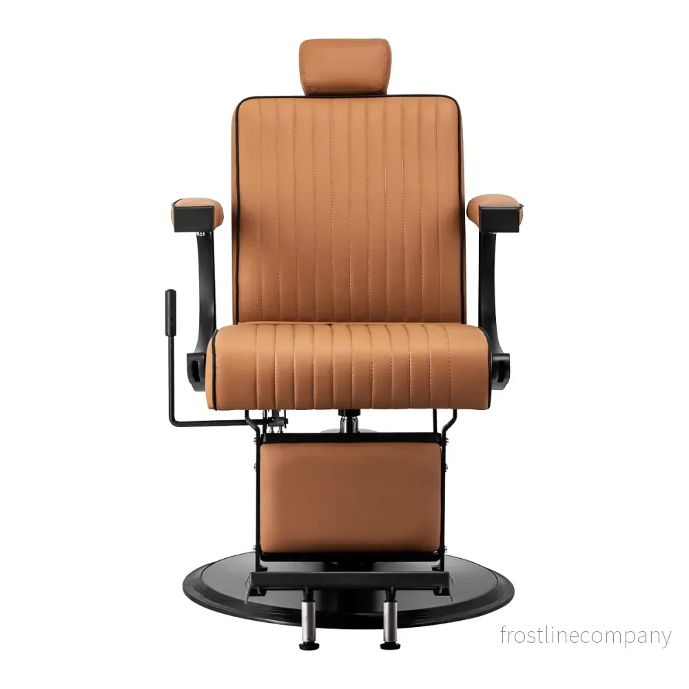 Barberstol Gabbiano Visionerio - Brun/Svart - Bild 2