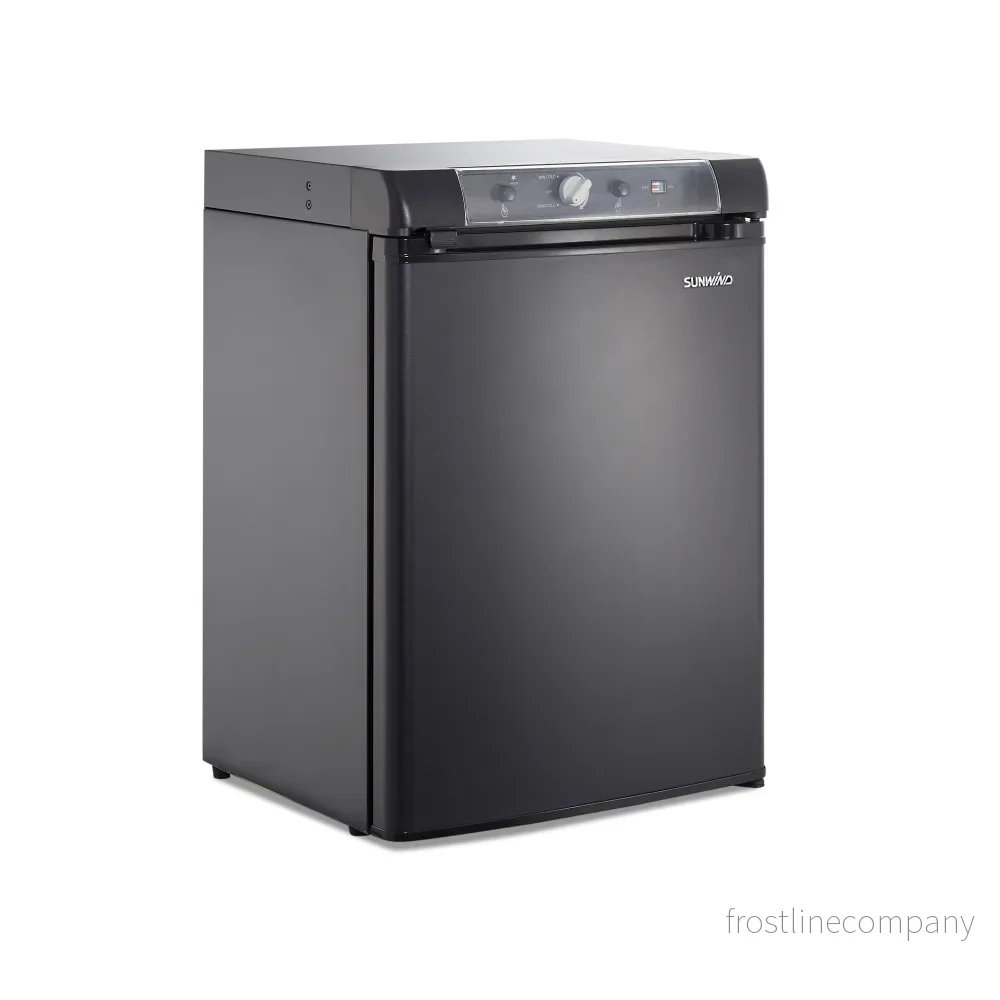 Gasolkylskåp Sunwind Ventus 60 TC, svart