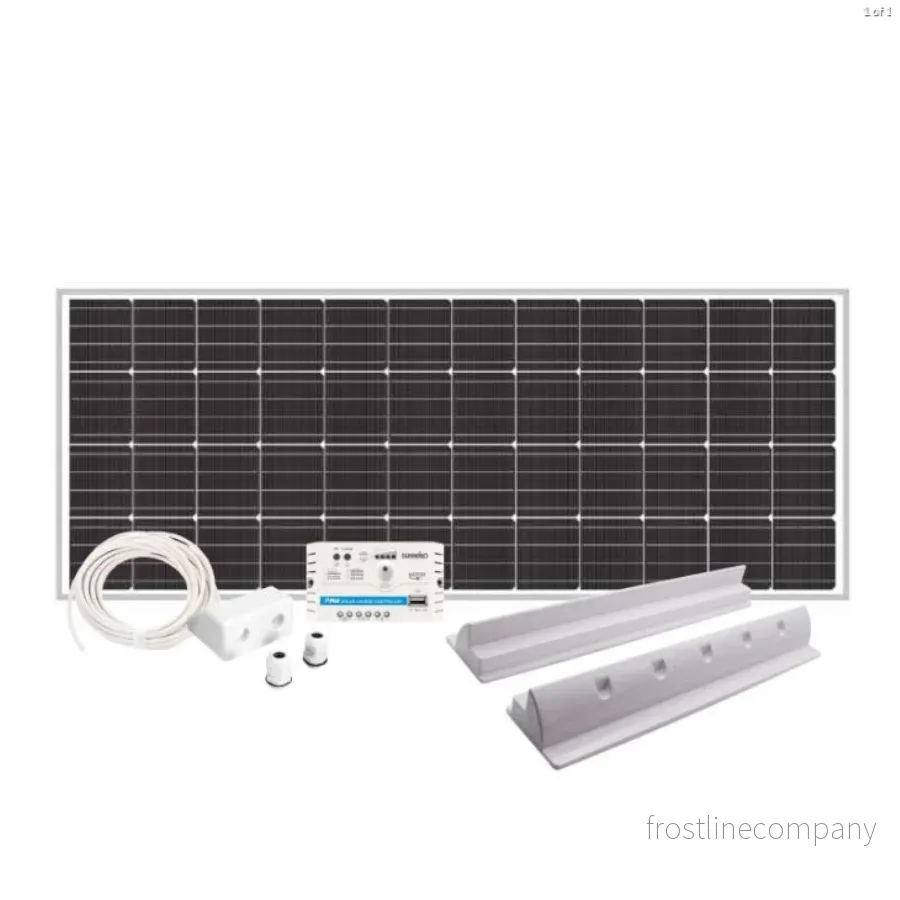 Solcellspaket Caravan 120W PWM, spoiler