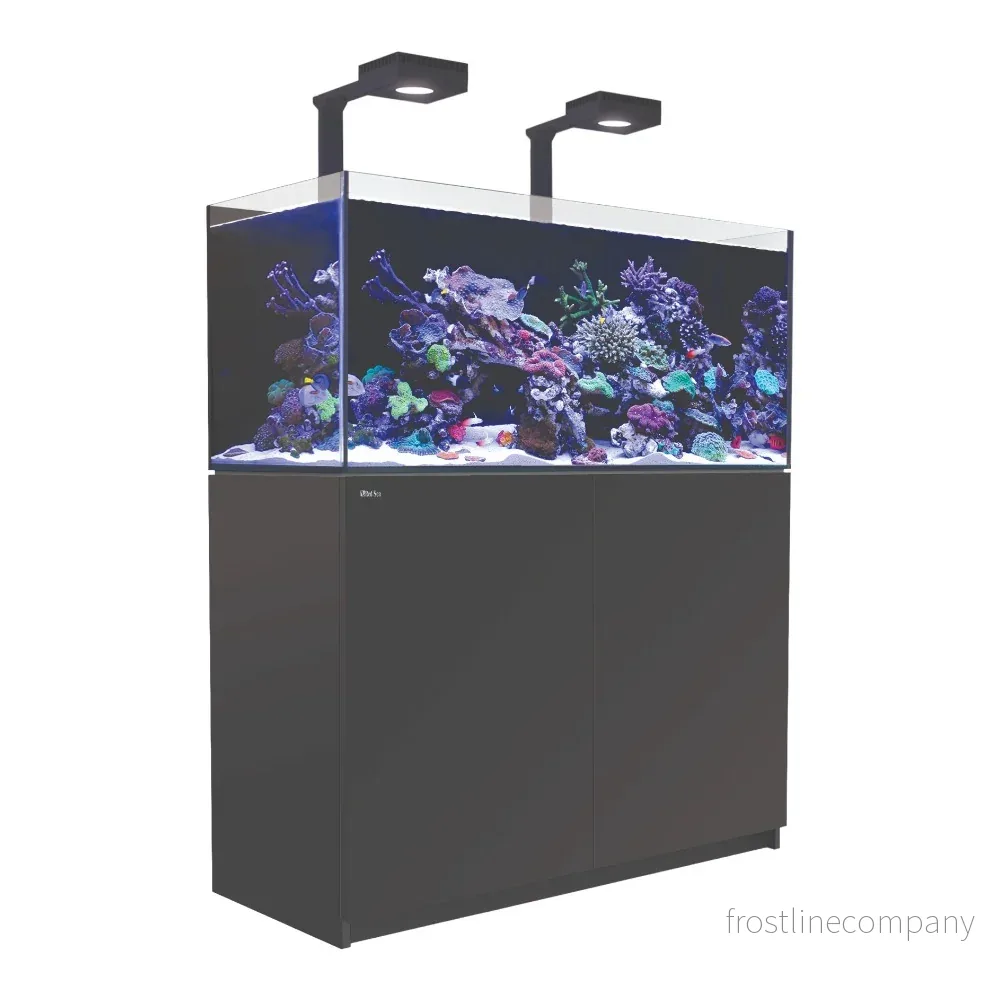 Red Sea Reefer Set Svart 350L – Rimless saltvattenssystem med sump (120×53×50cm) - Bild 2