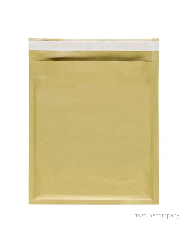 A4-kuvert med bubbelplast, brun kraft, förpackning om 100 st, 27 x 36 cm - Bild 2