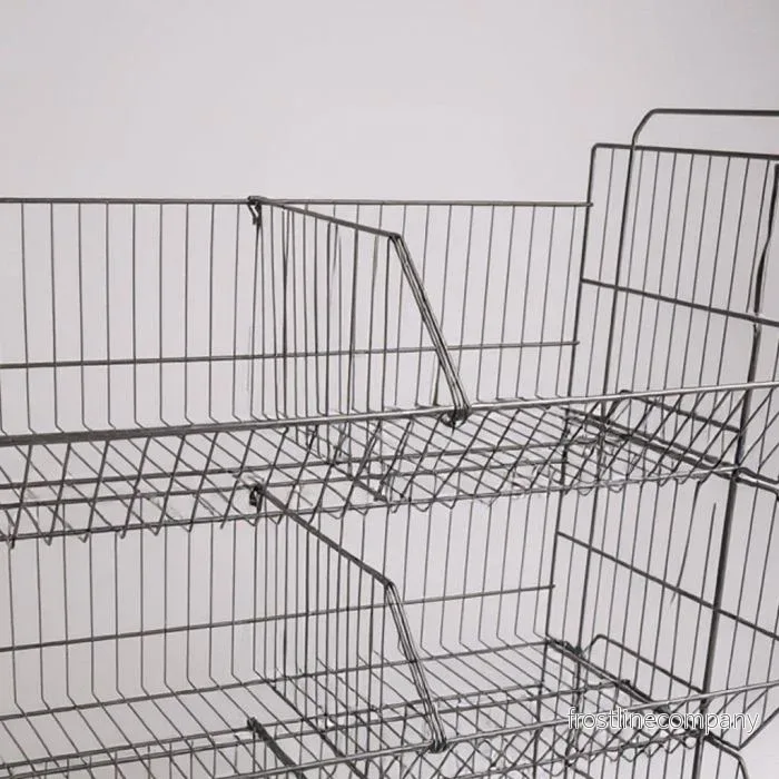 Avdelare för stapelkorg – matt svart, D39,8 x H21,2 cm
