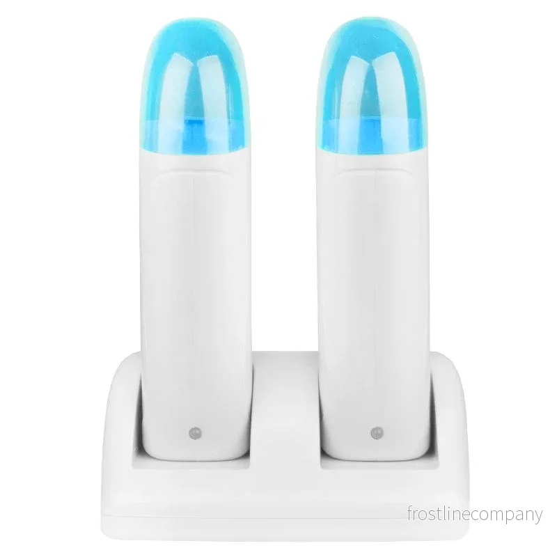 Vaxvärmare iWax Duo roll-on 80W Vit-Blå Vaxvärmare iWax Duo roll-on 80W Vit-Blå