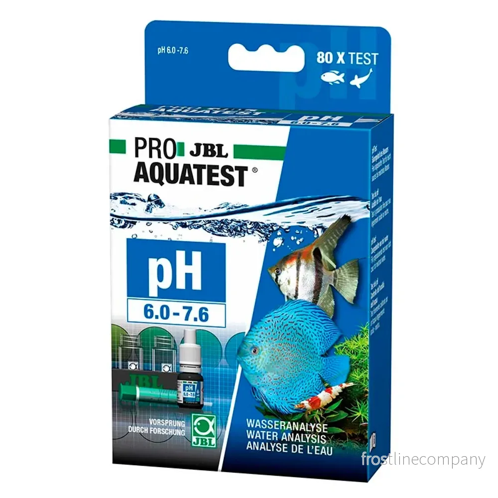 JBL ProAquaTest pH 6.0–7.6 – Droppentest för exakt pH-mätning (ca.80 tester)