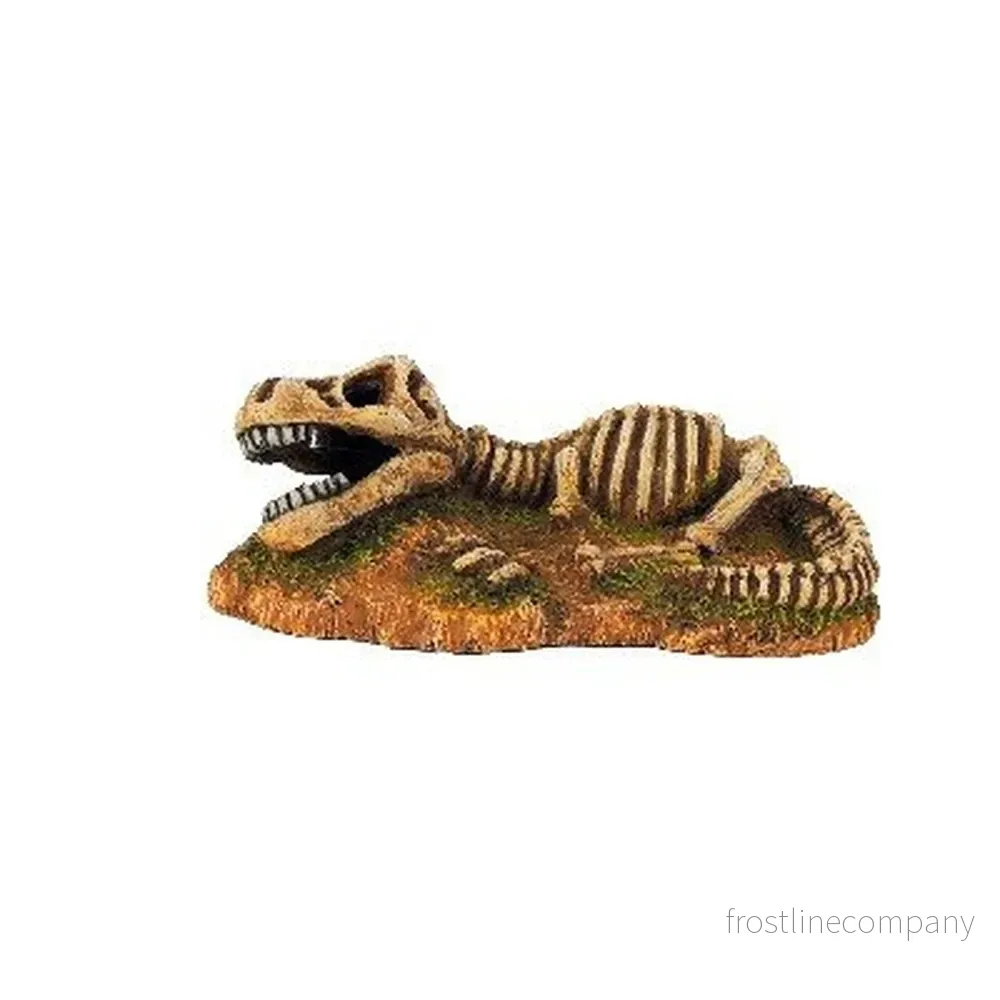Classic Dinosaur Fossil Skeleton – Akvariedekoration 17cm Classic Dinosaur Fossil Skeleton – Akvariedekoration 17cm