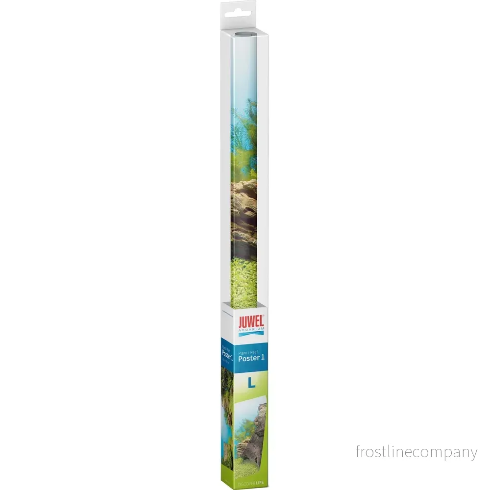 Juwel Poster 1 Växter/Rev – Dubbelsidig naturbakgrund för akvarium - Bild 2