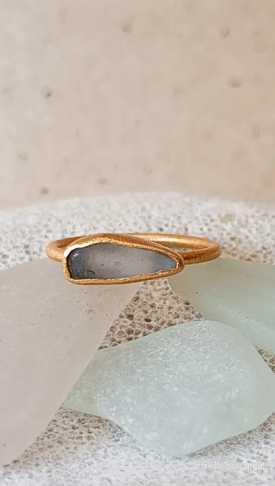 Ring strandglas nr 16 - size 17 - Bild 2