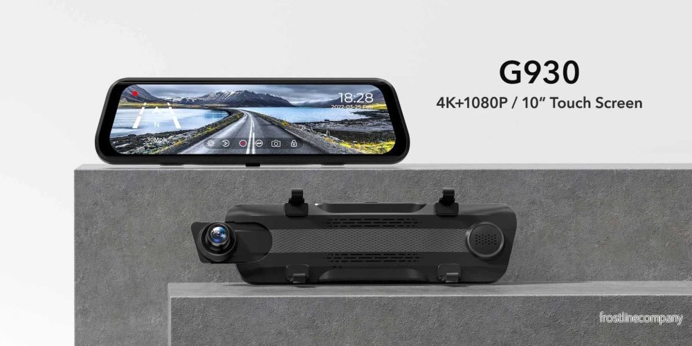 Wolfbox G930 4K GPS 64gb Mirror dashcam - Bild 2