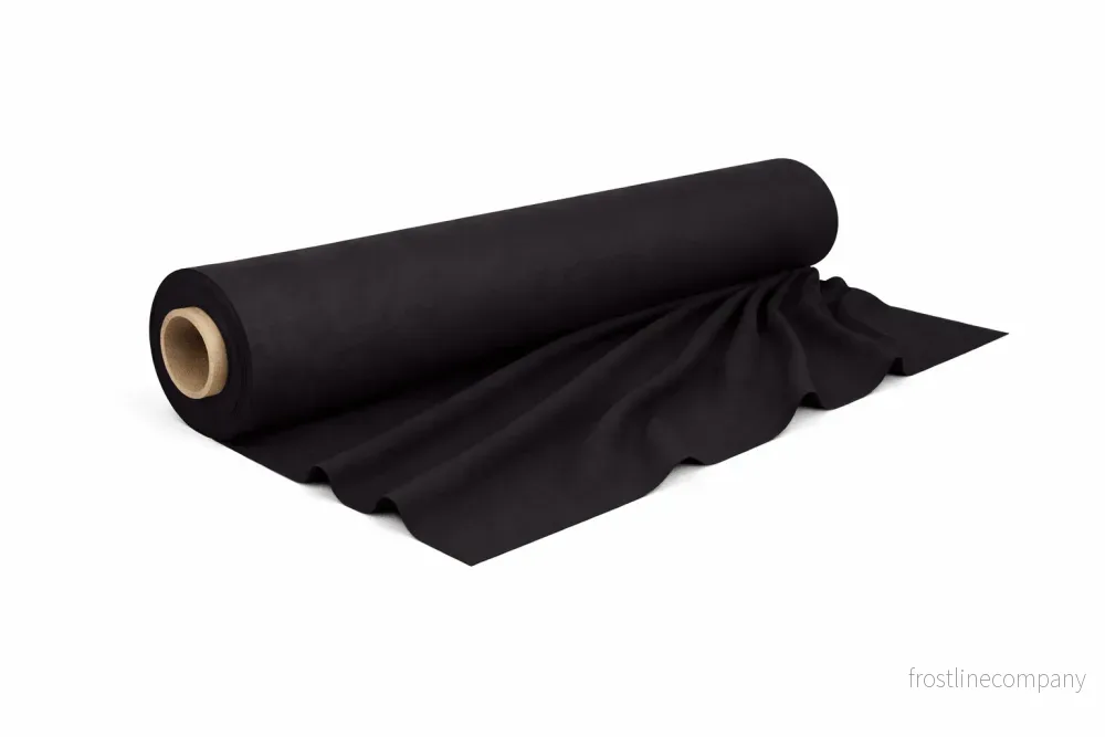 Deco Molton ECO · 130 cm · svart (9300) · rulle 60 m - Bild 3