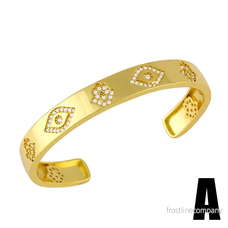 Gnistrande Armband med 5 Pavé-berlocker - Justerbar Zirkonia Armband - Bild 3
