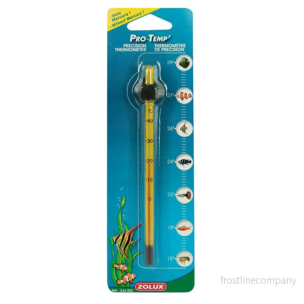 Zolux Pro-Temp Termometer Glas med Sugkopp Proffs Zolux Pro-Temp Termometer Glas med Sugkopp Proffs