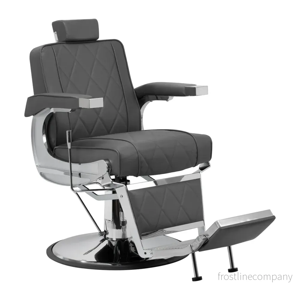 Barberstol Hair System BM88066 – Grå