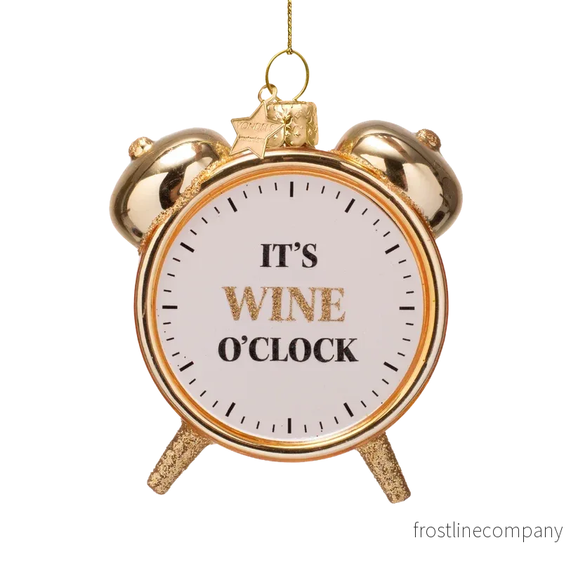 Julgranskula Wine o’clock alarm