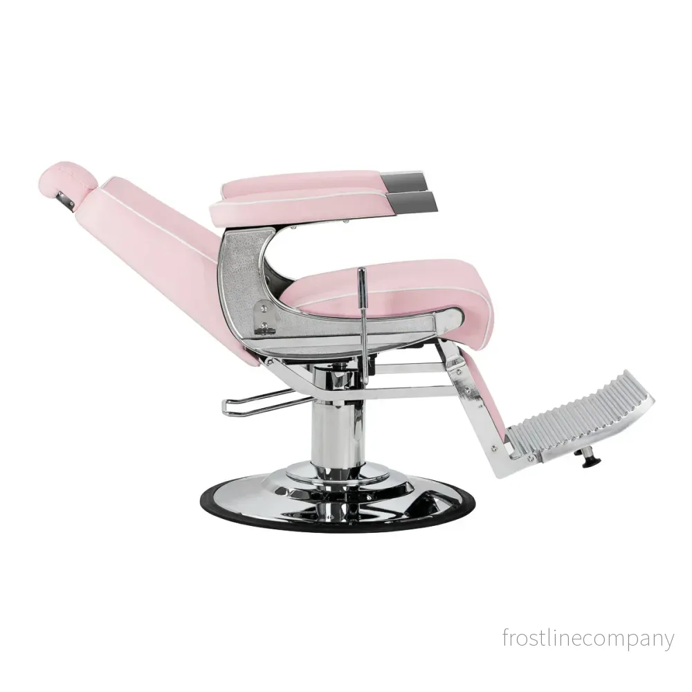 Barberstol Gabbiano Visionerio Roze - Bild 3