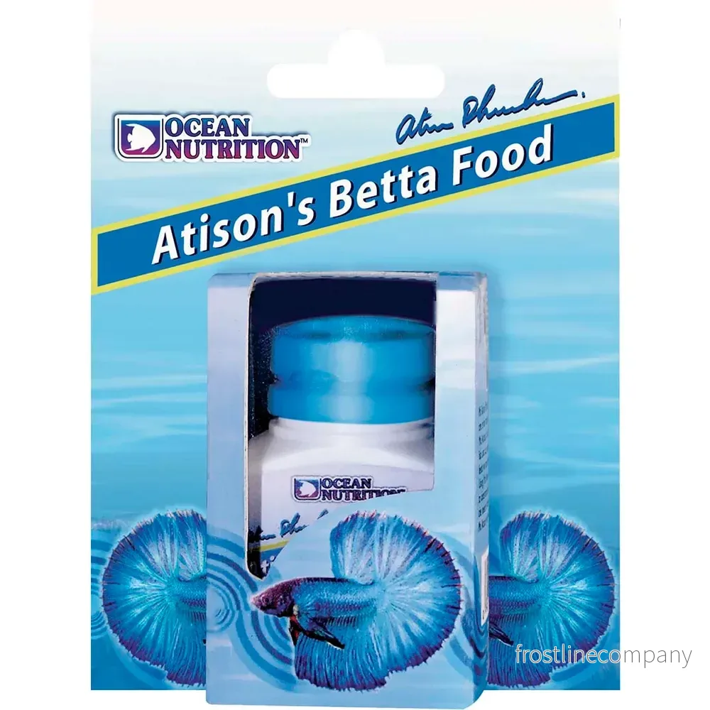 Ocean Nutrition Atison’s Betta Food – flytande pellets för kampfisk Ocean Nutrition Atison’s Betta Food – flytande pellets för kampfisk