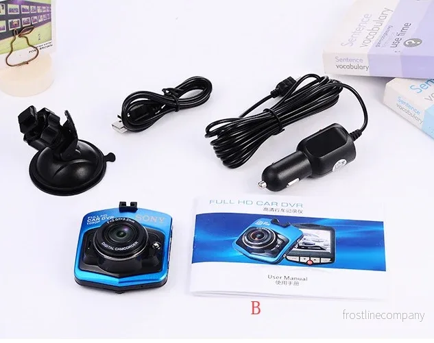 Dashcam A1 Mini - Full HD 1080P Bilkamera med 170° Vidvinkel, G-Sensor & Mörkerseende - Bild 2