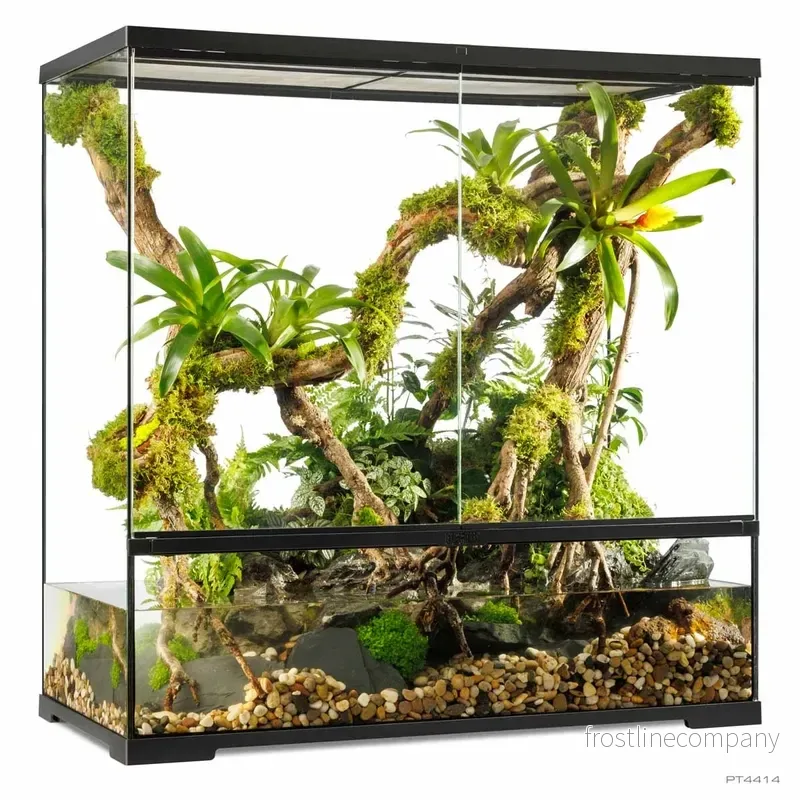 Exo Terra Pro Paludarium Large X-Tall 90×45×90cm – Avancerat paludarium för land- och vattenmiljö Exo Terra Pro Paludarium Large X-Tall 90×45×90cm – Avancerat paludarium för land- och vattenmiljö