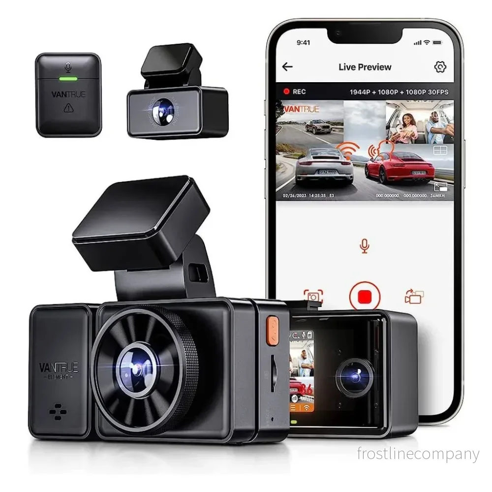 Vantrue E3 Triple 3CH 2K QuadHD Wifi GPS dashcam Vantrue E3 Triple 3CH 2K QuadHD Wifi GPS dashcam