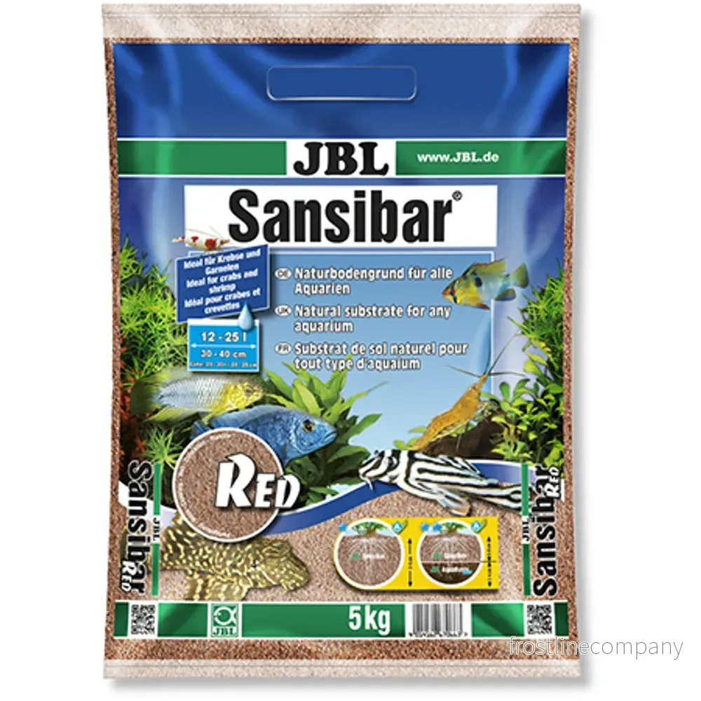 JBL Sansibar Red – Röd och finkornig akvariesand (5–10kg) JBL Sansibar Red – Röd och finkornig akvariesand (5–10kg)
