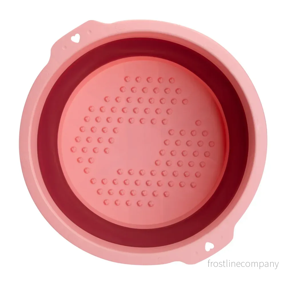 Pedikyrskål Hopfällbar Rosa - Bild 3