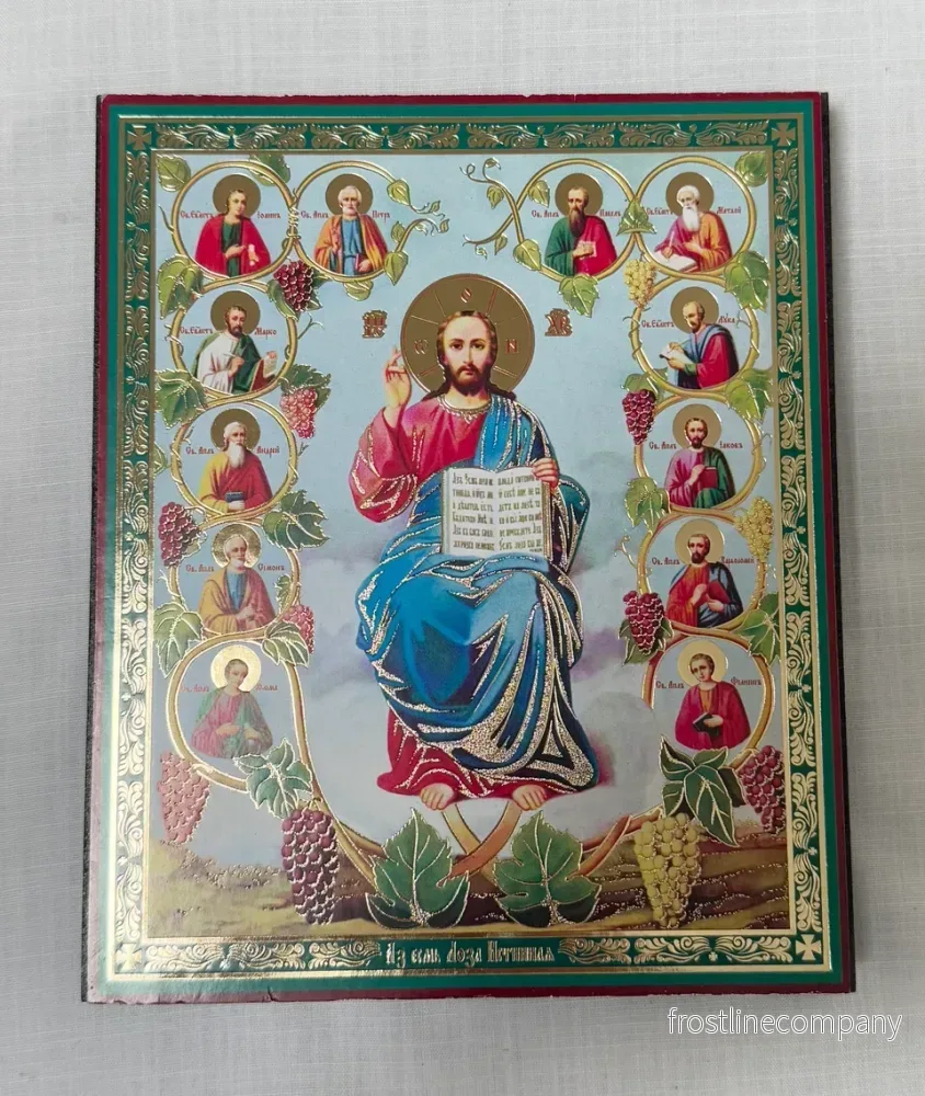 Ikon på Jesus ”vinstocken” Ikon på Jesus ”vinstocken”