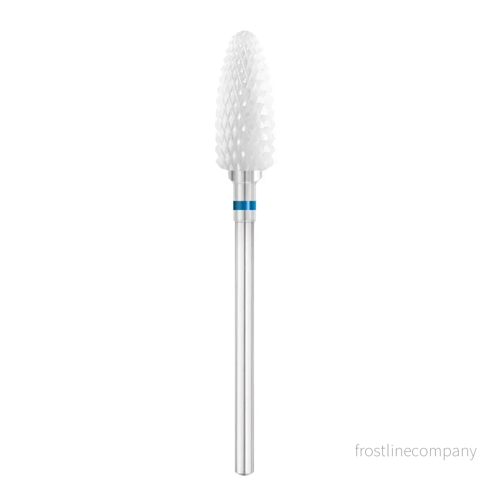 Exo 230 Keramisk Fräsbit för Nagelfräs Oval Rund ⌀6/14.5 mm – Medium
