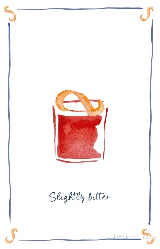 Kökshandduk linne - Negroni - Bild 2