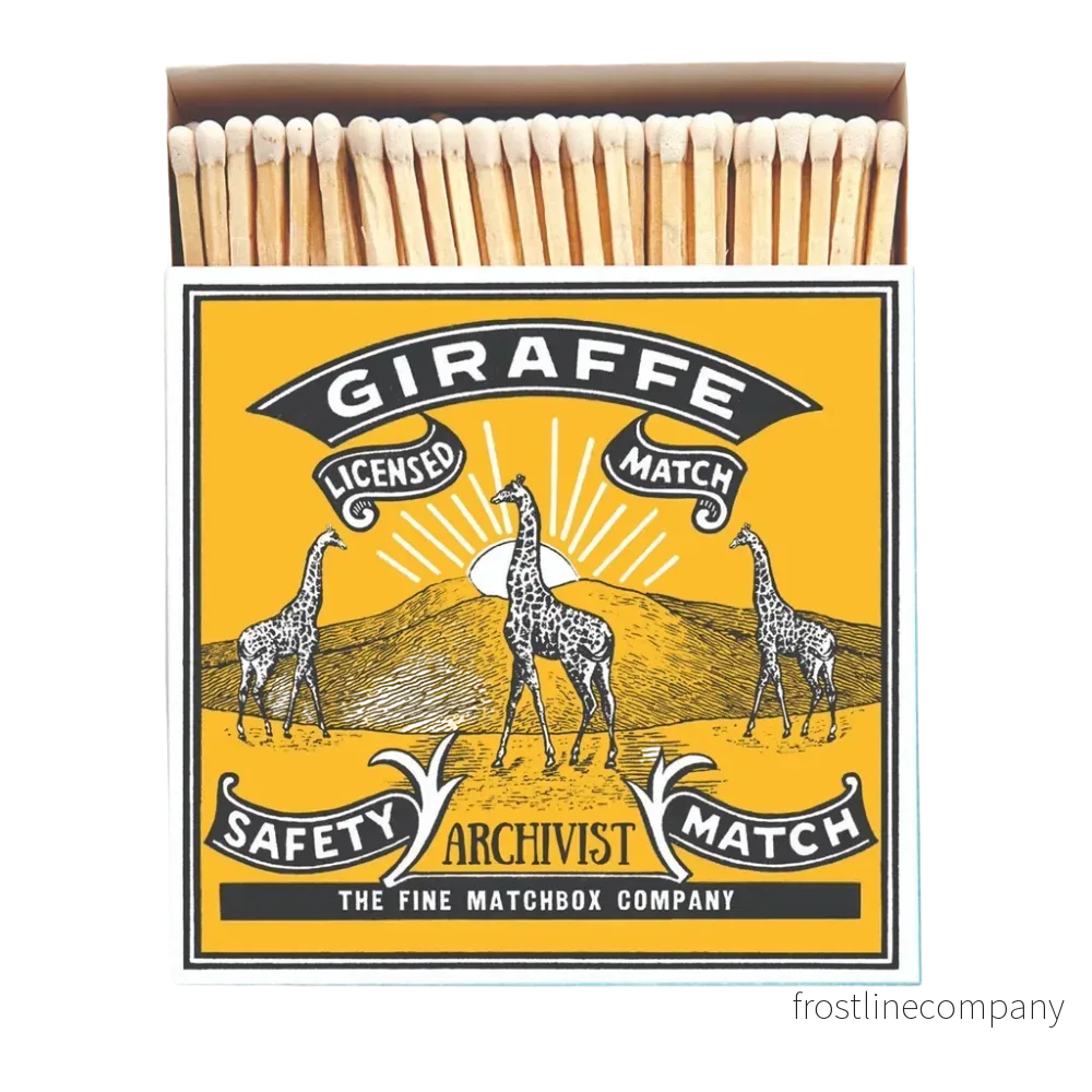 Tändstickor Archivist – Giraffer Tändstickor Archivist – Giraffer