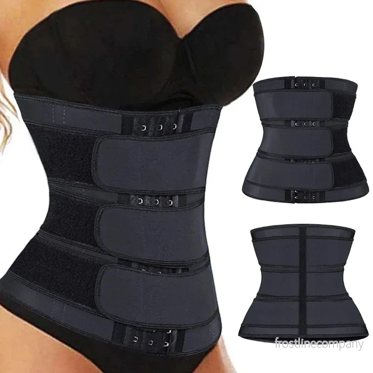 Midjetränare Dam – Waist Trainer 3-Bälten – Korsett Shapewear – Midjestöd Sport Midjetränare Dam – Waist Trainer 3-Bälten – Korsett Shapewear – Midjestöd Sport
