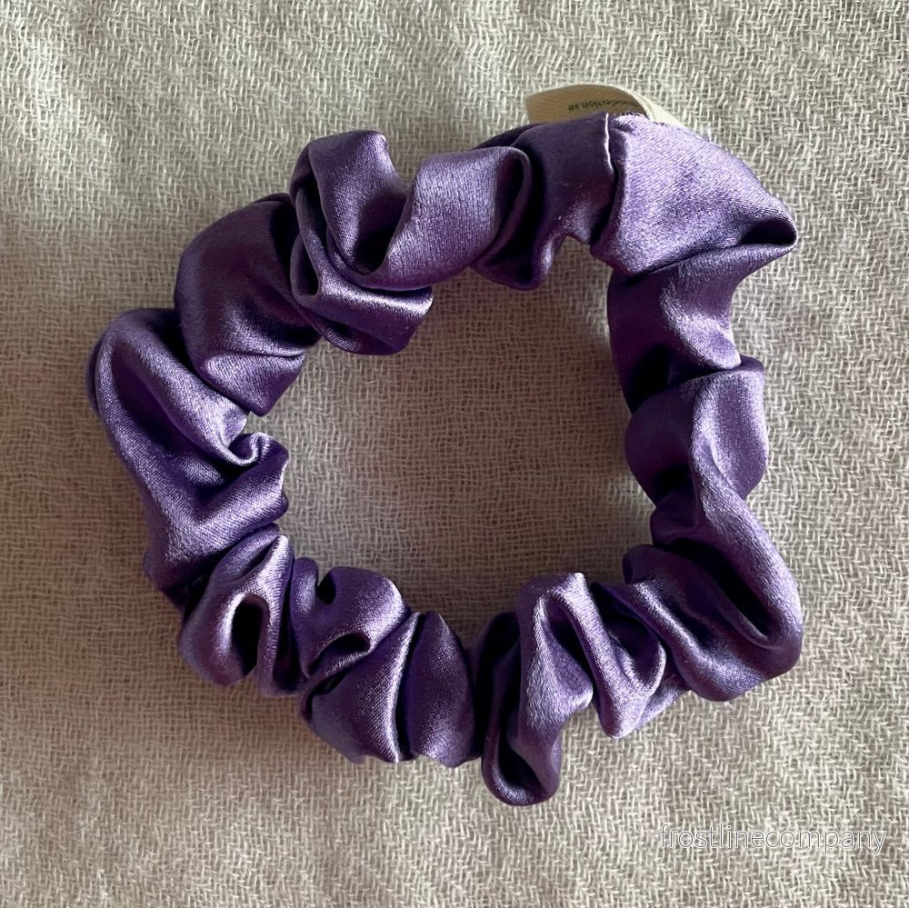 100% 30 momme Standard Silk Scrunchie - Bild 2
