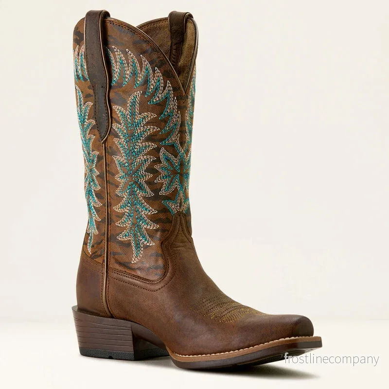 Ariat Beaumont K Toe Sassy Brown Western Boot - Bild 3
