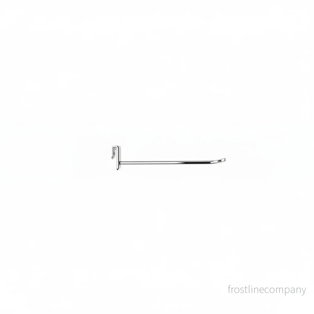 Varekrog, till 5 mm dekostang, krom, 10 cm. Ø5 mm, till Superskinne Varekrog, till 5 mm dekostang, krom, 10 cm. Ø5 mm, till Superskinne