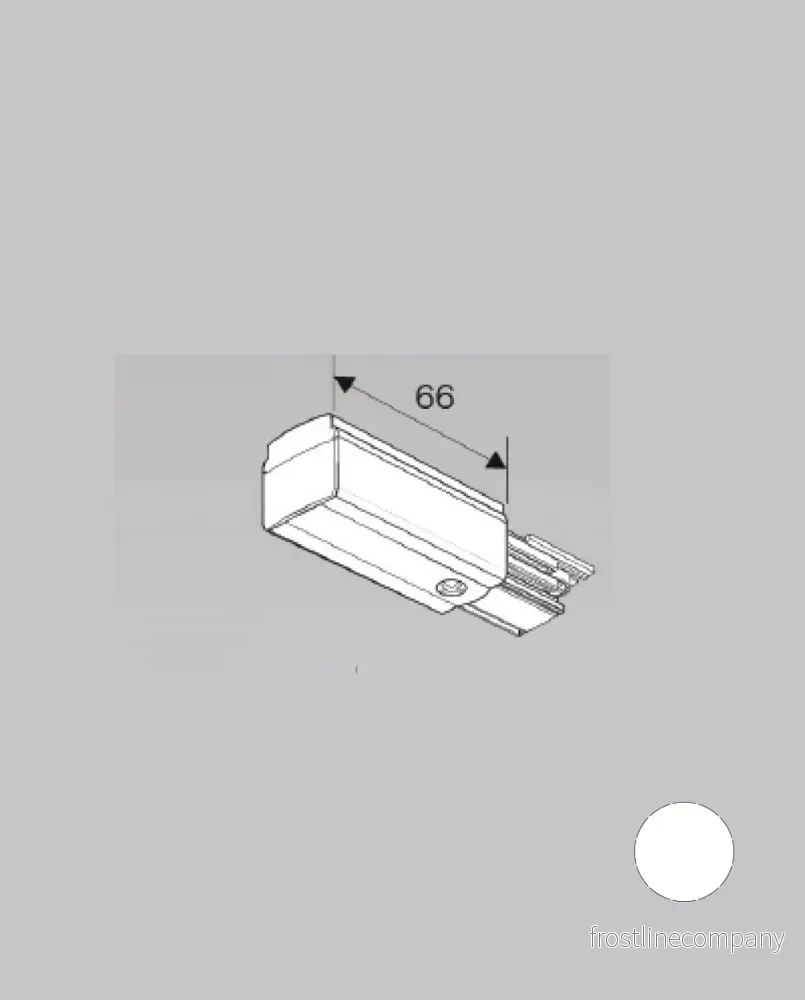 Anslutningsstycke, 1F, 230V. Välj färg Anslutningsstycke, 1F, 230V. Välj färg