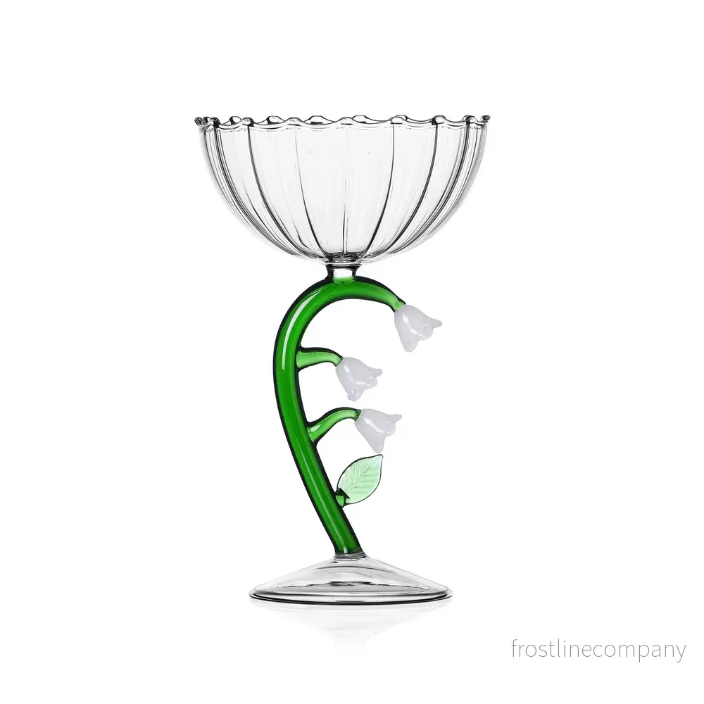 Champagneglas Coupe Botanica Liljekonvalj Champagneglas Coupe Botanica Liljekonvalj