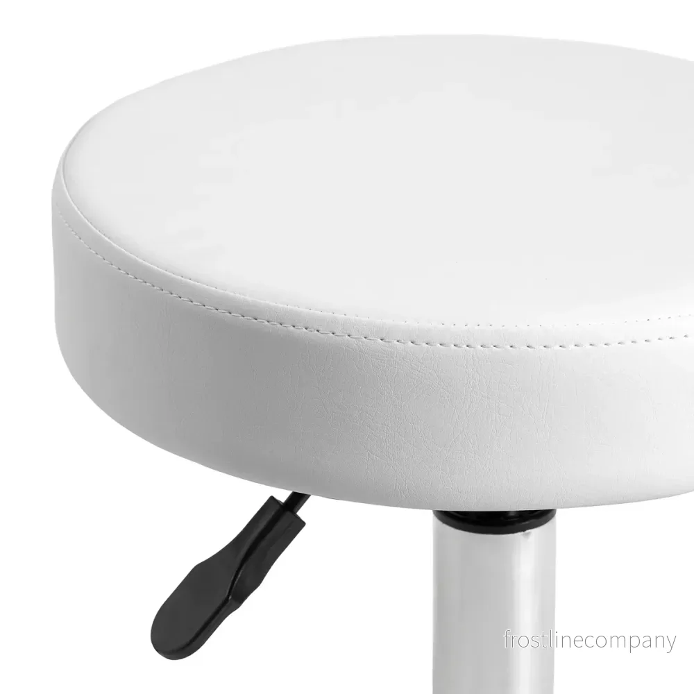 Arbetsstol med Hjul AM-310v Vit - Bild 2