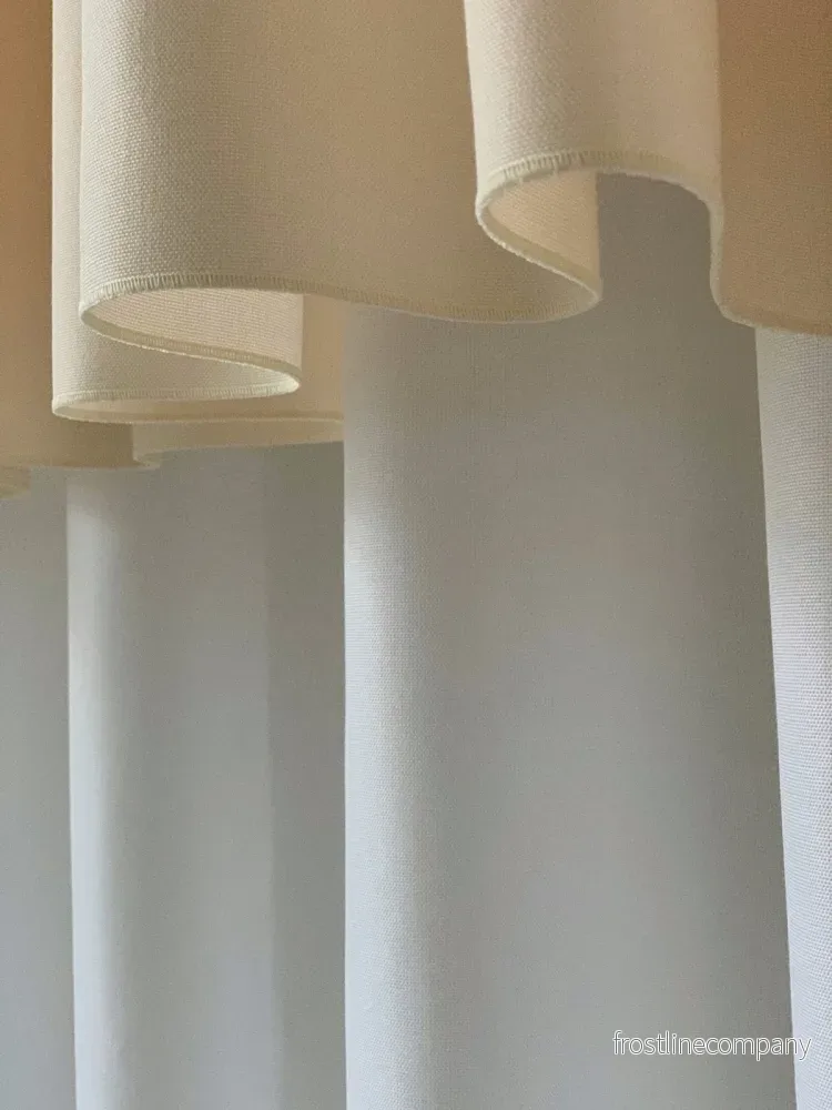 Drape 02 / Custom Made Dense Curtain / White Drape 02 / Custom Made Dense Curtain / White