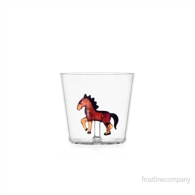 Dricksglas häst