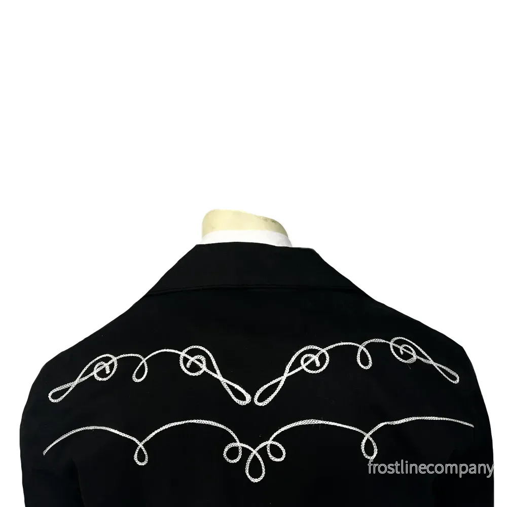 Bolerojacka Western Rockmount Ranch Wear Musical Notes Embroidery - Bild 3