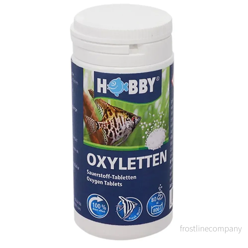 Hobby Oxyletten 80st – Syretabletter för Akvarium Hobby Oxyletten 80st – Syretabletter för Akvarium