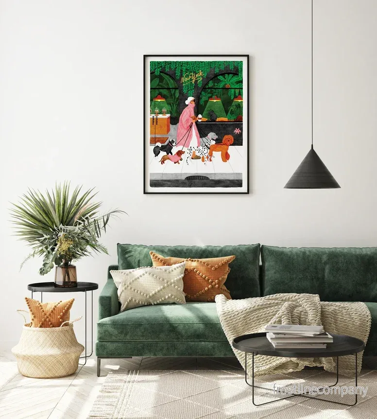 Art print poster Dog sitter - Bild 2