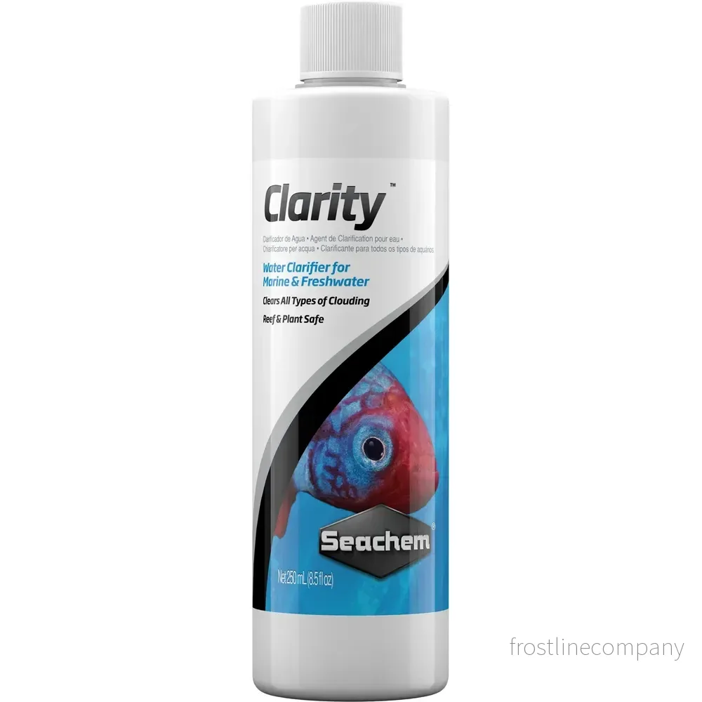 Seachem Clarity – Vattenklarningsmedel för akvarium - Bild 2