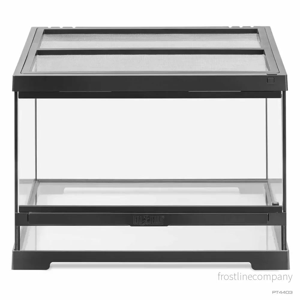 Exo Terra Pro Terrarium Small Low – Glasterrarium 45×45×30cm - Bild 2