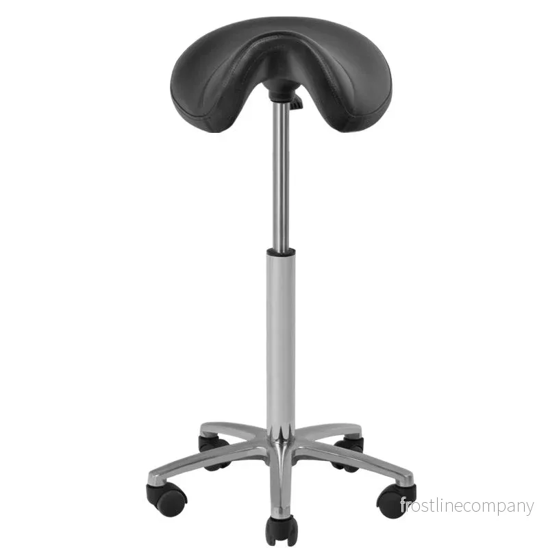 Sadelpall Taburett 001B Hög - Svart - Bild 2